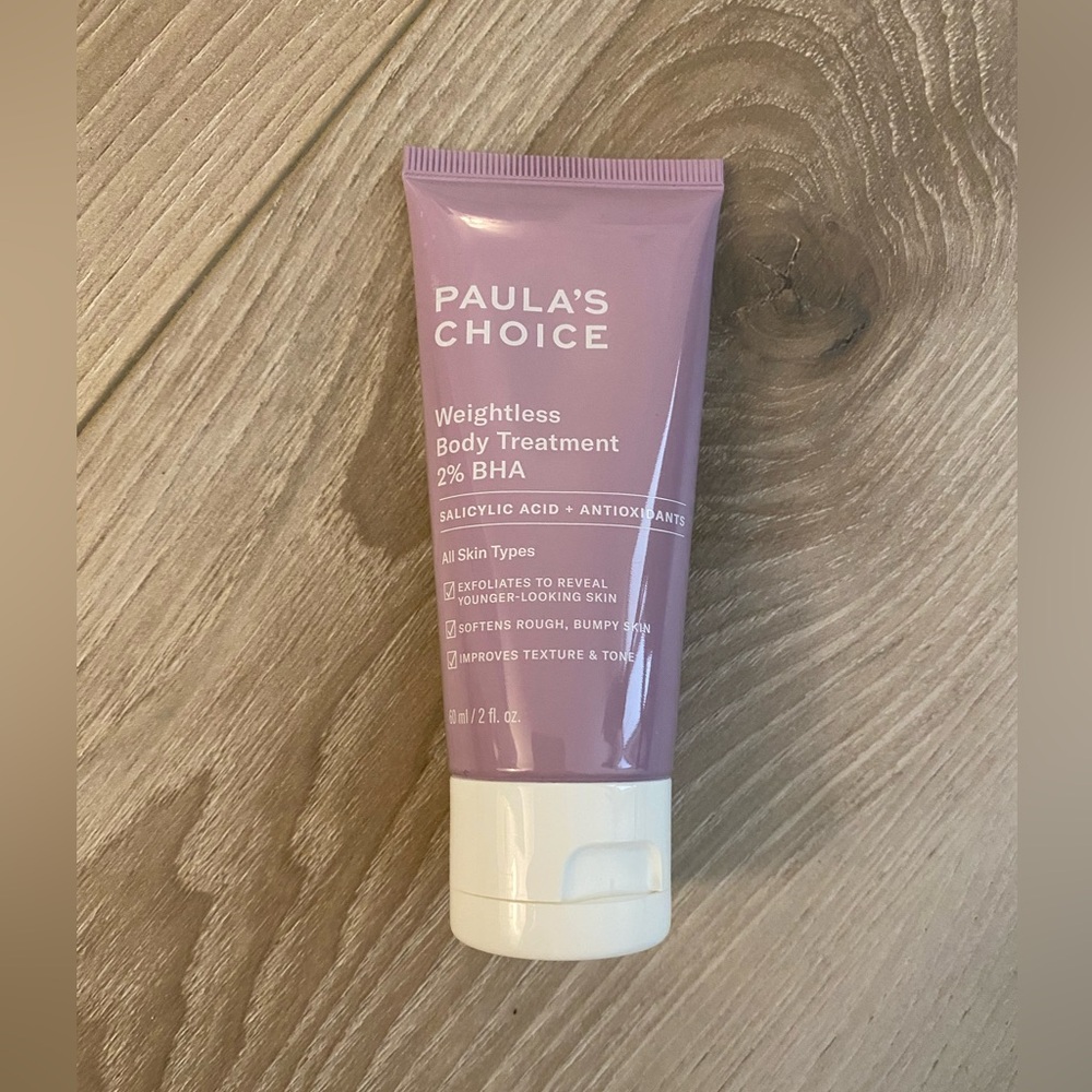 Paula’s choice weightless body treatment 2% BHA